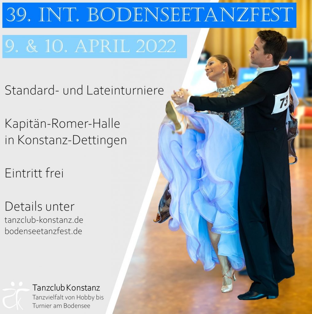 Bodenseetanzfest 2022 Tanzclub Konstanz