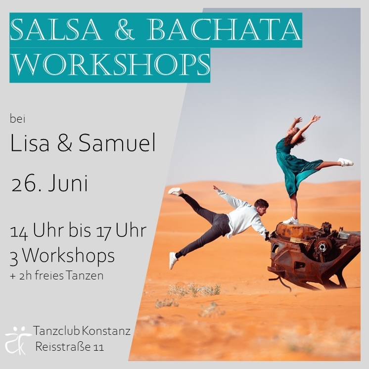 Salsa / Bachata Workshop Lisa und Samuel im Tanzclub Konstanz