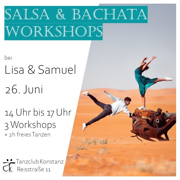 Salsa / Bachata Workshop Lisa und Samuel im Tanzclub Konstanz